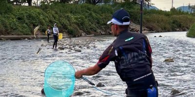 長年の技が今光る「シニア鮎釣り大会」㏌日野川